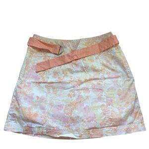 St. John's Bay Silver Pink A-Line Mini Skirt Casual